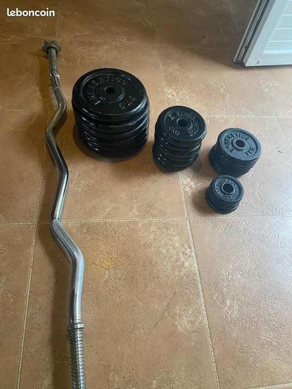 Barre EZ + disque (image 1)