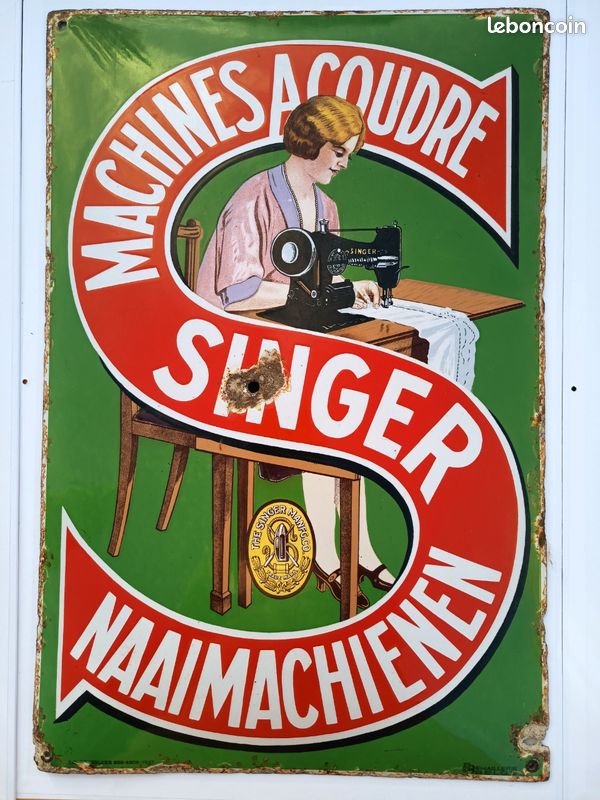 Plaque Métal Pub Lessive | Planète Vintage