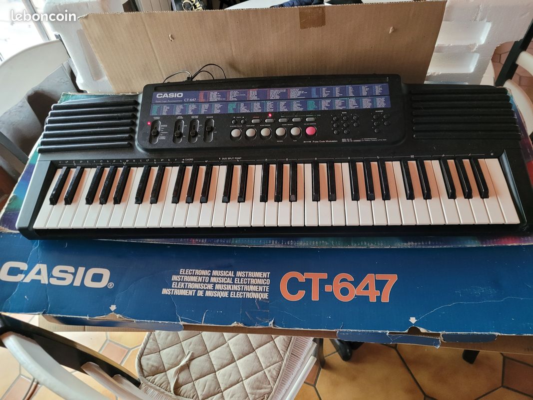 Casio Keyboard Casio 647 Casio Ctk 647 Casio Ct-647