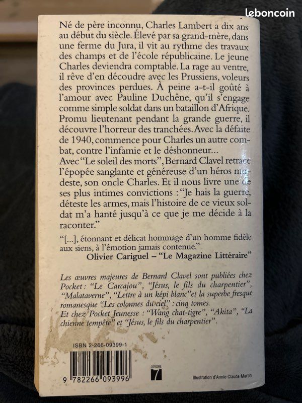 Le soleil des morts. Bernard Clavel (image 3)