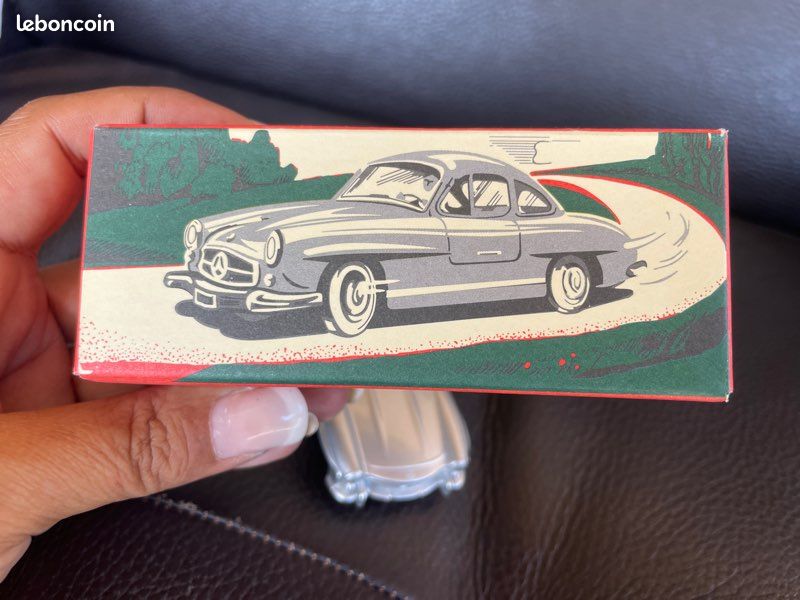 Quiralu Mercedes 300 SL Bi-couleur 1/43 - Miniature France - État Neuf En Boîte