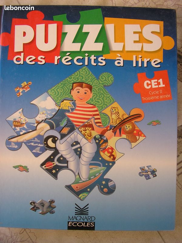 Lecture CE1, puzzles des récits à lire CE1, neuf (image 1)