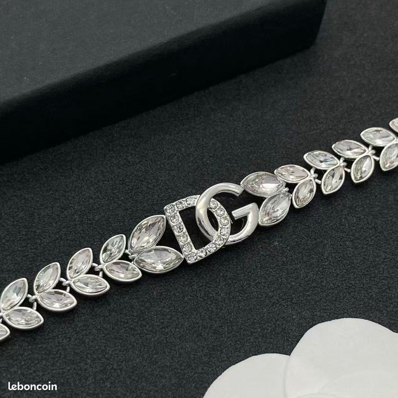 Bracelet Main Fleur Marquise Saphir Dolly-Bijoux - Argent Sterling Et Diamant CZ
