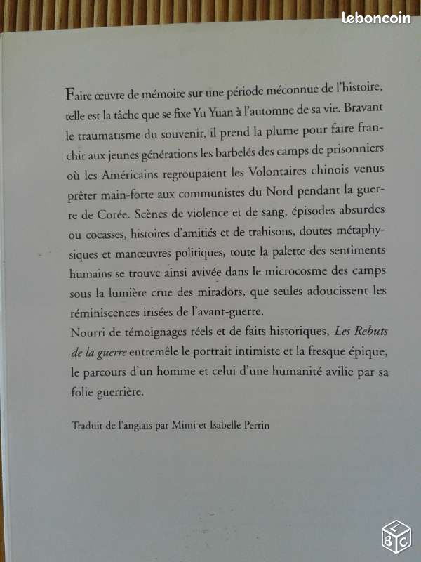 Les rebuts de la guerre - ha jin (image 2)
