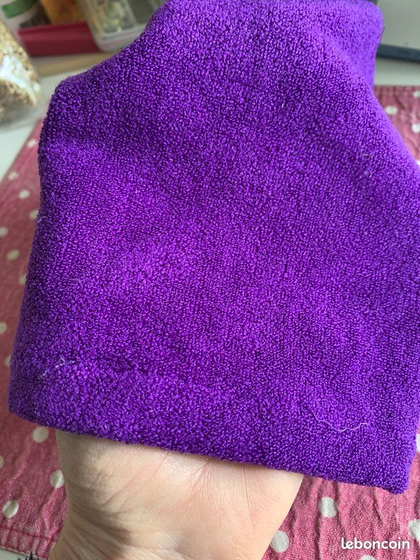 Snood / Cache oreilles violet Taille M (image 2)