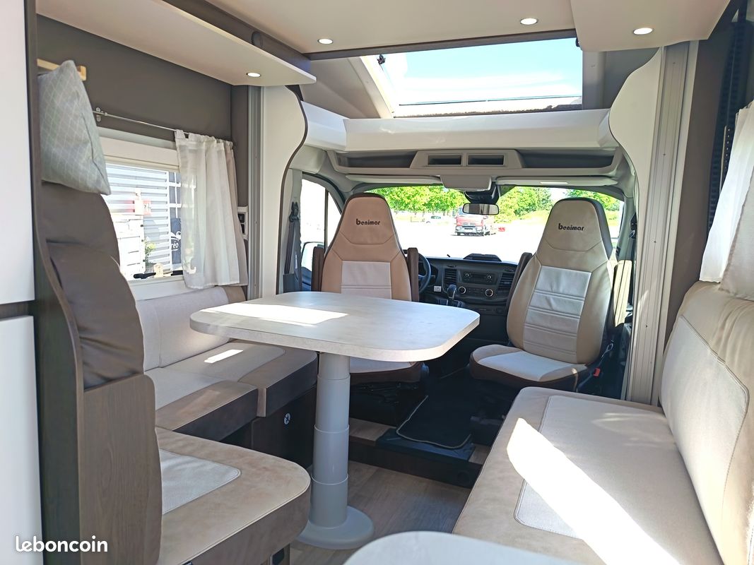 BENIMAR TESSORO 481 NORTHAUTOKAPP 2022 – Ford 170CV Auto – Compact 5,99 m – Lit Pavillon (image 7)