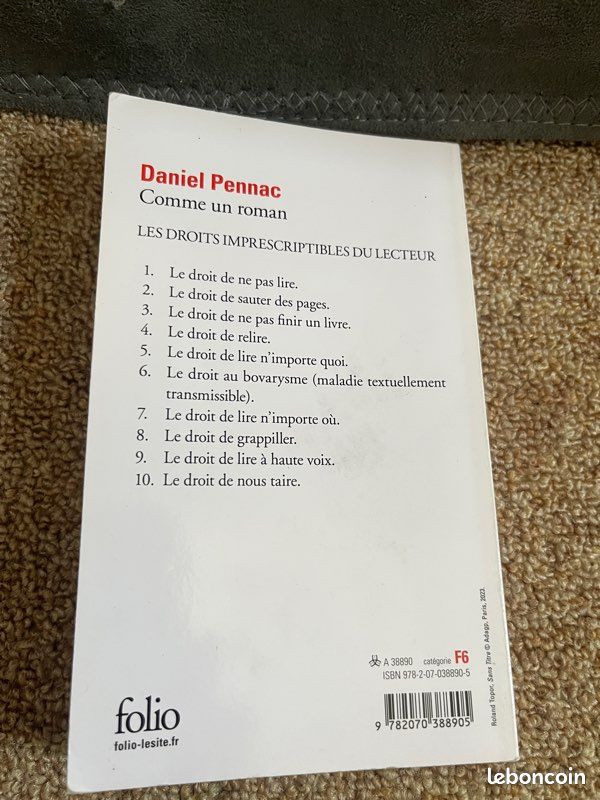 Daniel Pennac Comme un roman (image 2)