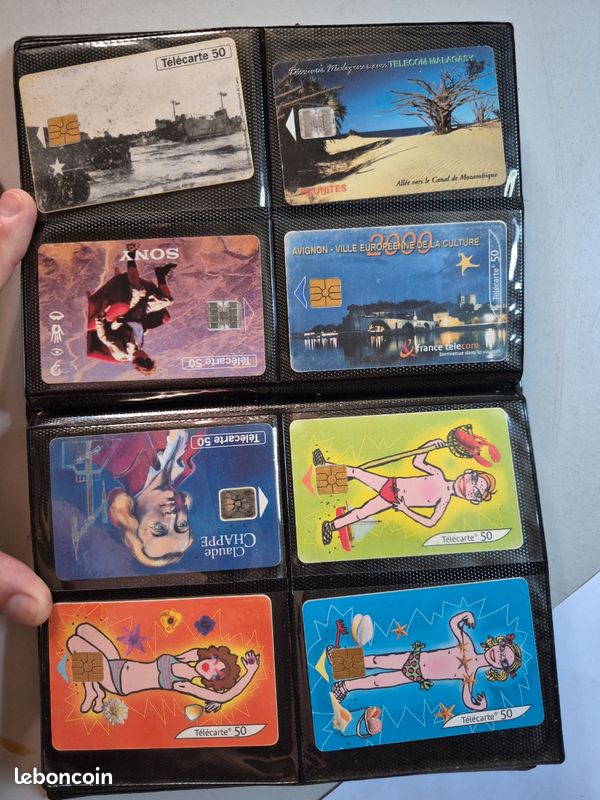 Important lot de cartes téléphoniques de collection – France et International – Plus de 200 cartes (image 1)