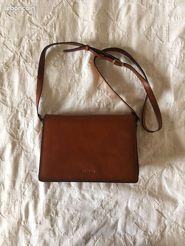 Katana - Sac de voyage en cuir Bill - noir - 6492