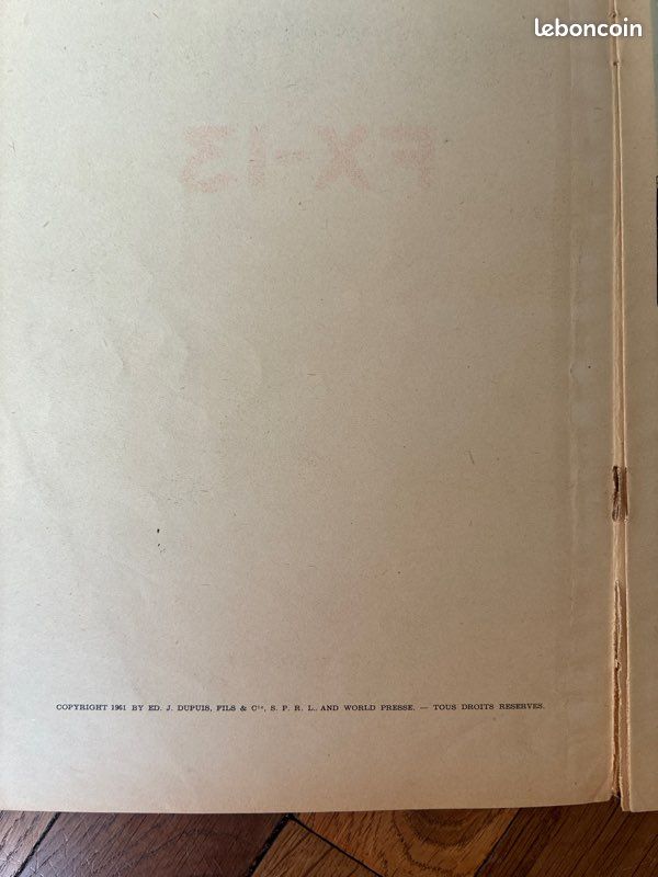 BD EO Buck Danny - tome 25. Prototype FX-13 (image 5)
