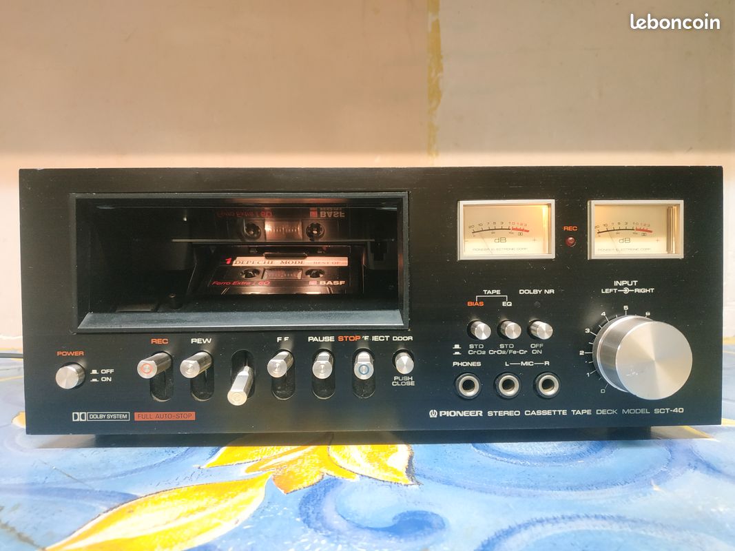 Platine 8 Pistes Realistic 14-935 TR-169 - Testée Et Fonctionnelle - Ceinture Neuve