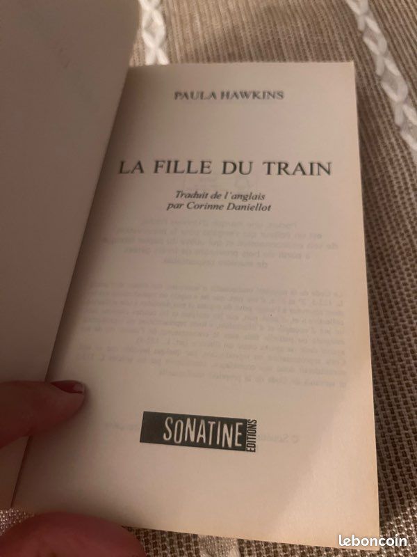 La Fille du train – Paula Hawkins – NEUF avec étiquette – Thriller (image 4)
