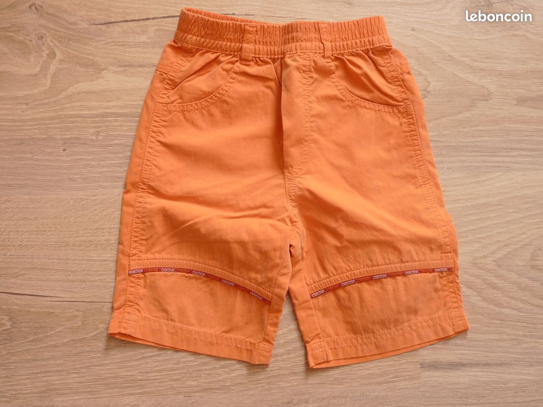 Short Garçon 12 Mois oKaïdi obaibi bermuda orange TBE Vêtements bébé