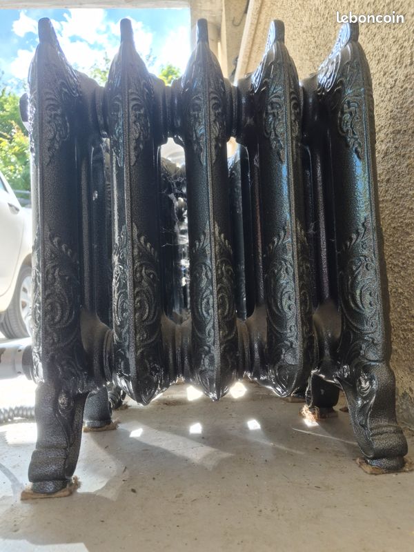 Radiateur electrique style baroque fleurie (image 4)