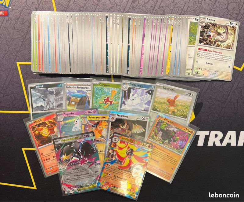 Lot de 100 cartes dont 10 brillantes + 2 ultra (image 1)