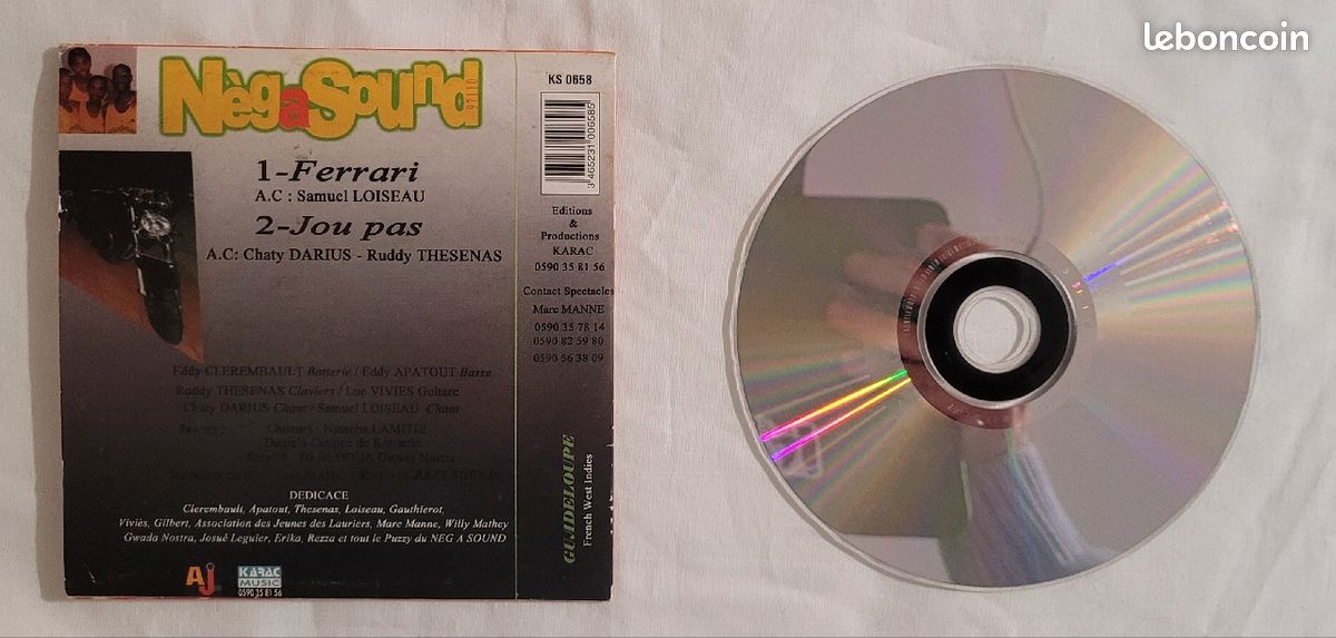 CD musique groupe NEGASOUND (image 3)