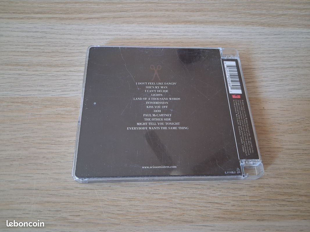 Album Cd Scissor Sisters – Ta-Dah / 2006 Disco, Pop Rock, Synth-pop, Glam (image 3)