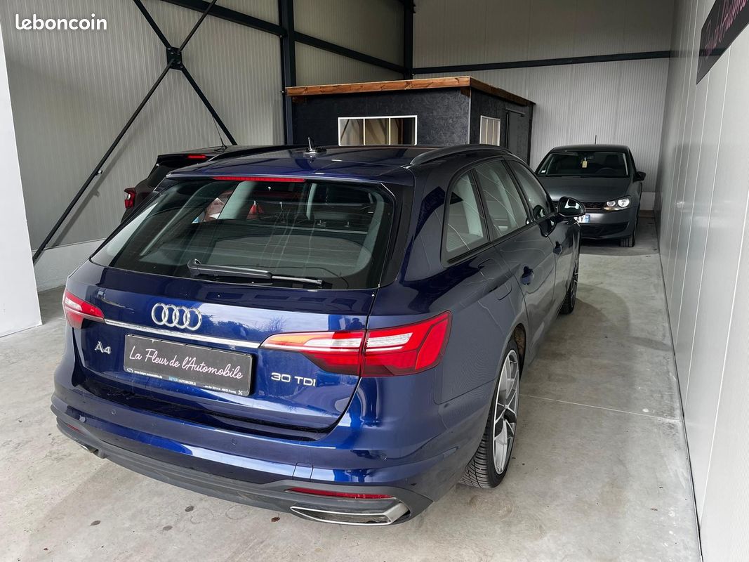 AUDI A4 AVANT BUSINESS 30 TDI 136 S tronic 7 Business Line MildHybride RADAR AV AR - ROUE DE SECOURS (image 9)