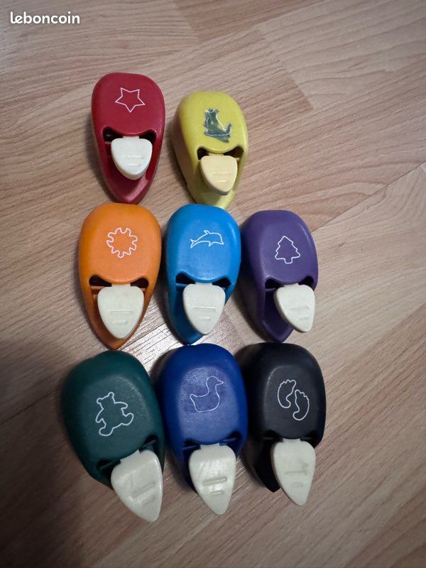 Perforeuse Coeur LoveInUSA Lot De 10 Perforatrices En Forme De Trou Pour Scrapbooking Perforatrice Noel