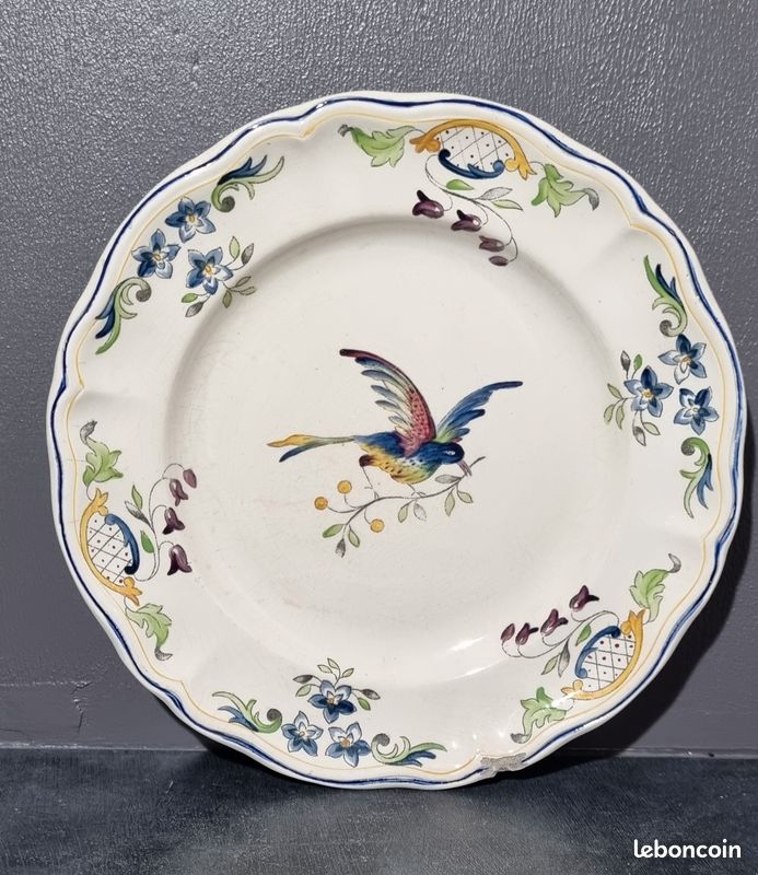 Assiette manufacture de Longchamp (image 1)