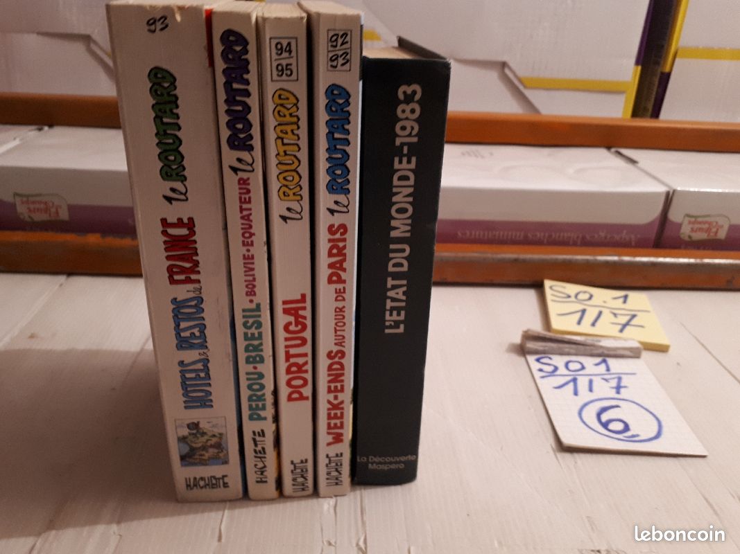 Réf ( so1 =1/7 )(6) 5 livres divers (image 3)