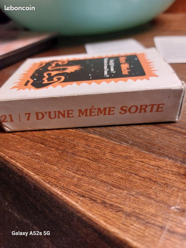 Jeux de 52 cartes ancienne mora macho (image 2)