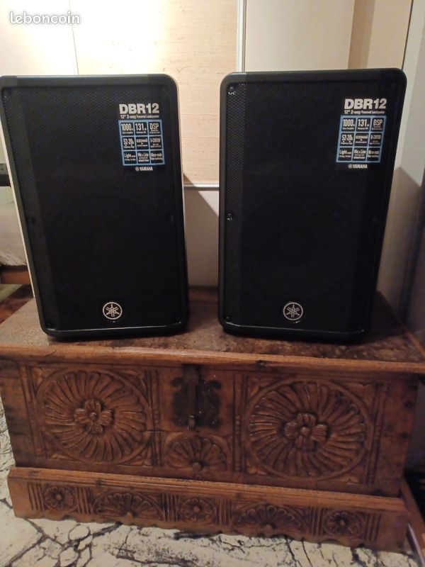 Vente deux enceintes amplifiées Yamaha DBR12 (image 2)