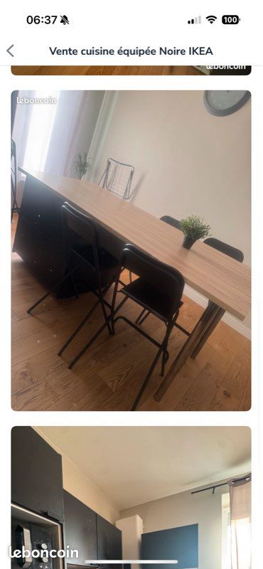 Îlot/table à manger (image 1)