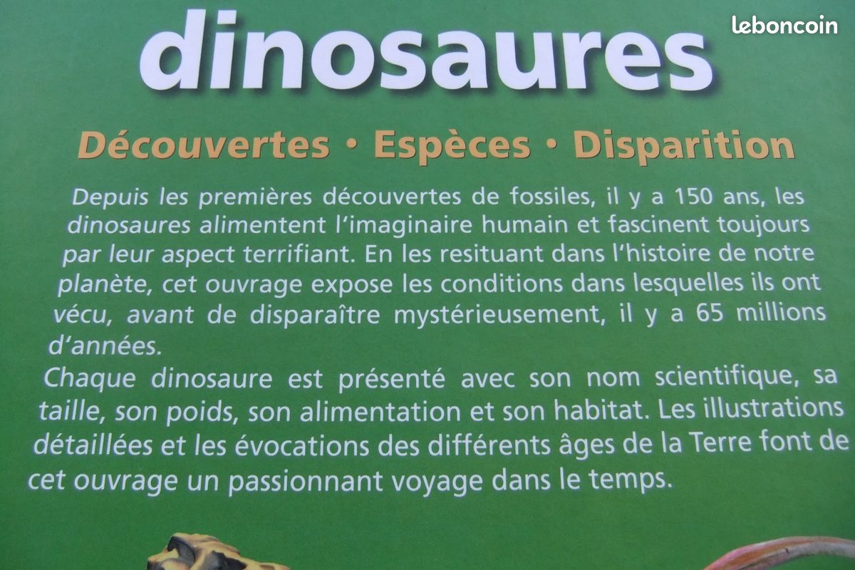 2 livres sur les dinosaures (image 4)