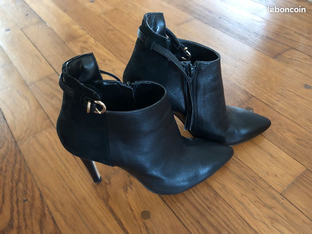 Bottines talons hauts Mai Pio Sanza T38 (image 1)
