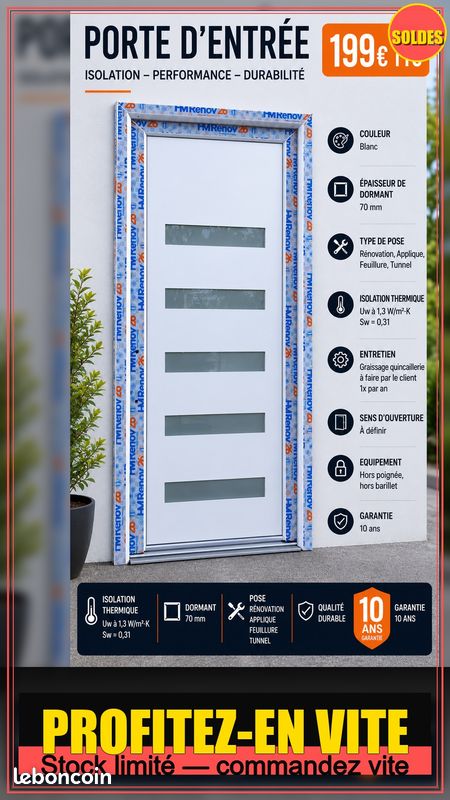 Porte PVC (image 1)