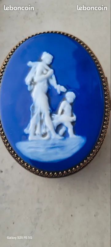 Boîte à bijoux porcelaine de limoges - Instant d'hier