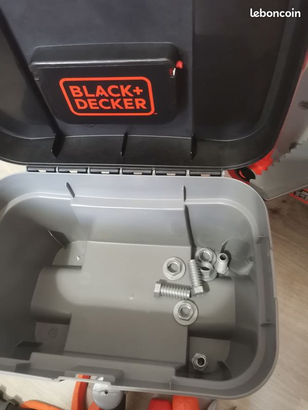 Ensemble établi et caisse à outils Smoby Black + Decker (image 4)