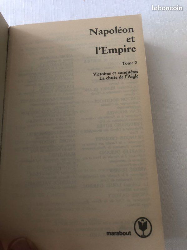 Livre NAPOLEON L'APOGEE ET LA CHUTE TOME 2 SOUS LA DIRECTION DE JEAN MISTLER DE L'ACADEMIE FRANCAISE (image 3)