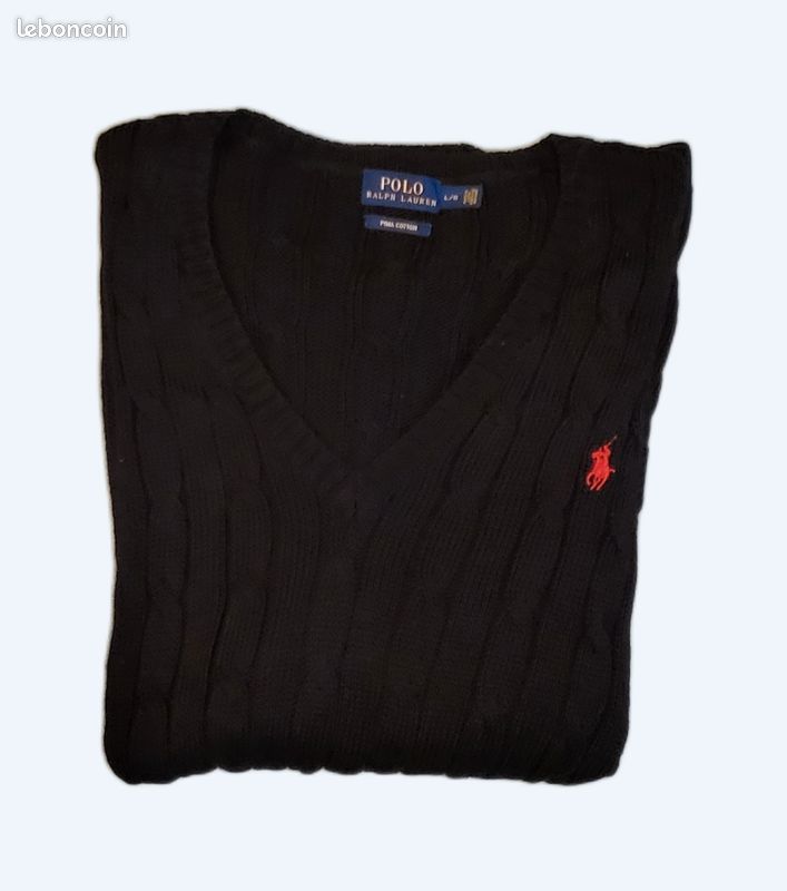 Ralph Lauren Col RoulÃ© Homme Coton Coton Pima Pull Col RoulÃ