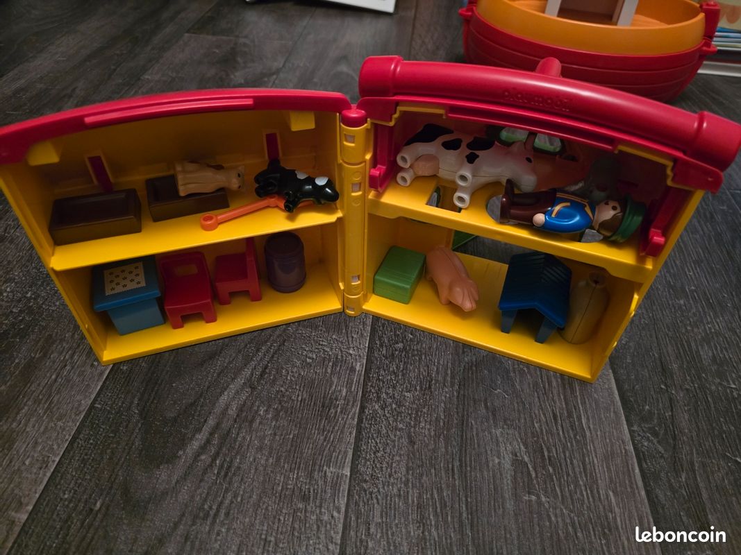 Playmobil 1.2.3 6962 Ferme transportable (image 1)