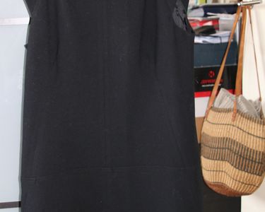 Robe Noire Comptoir Des Cotonniers Taille 42 - Occasion En Parfait état