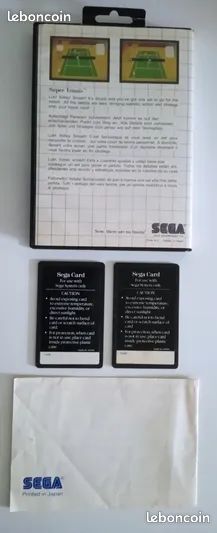 SEGA CARD HANG ON - pOur Sega Master System 1989