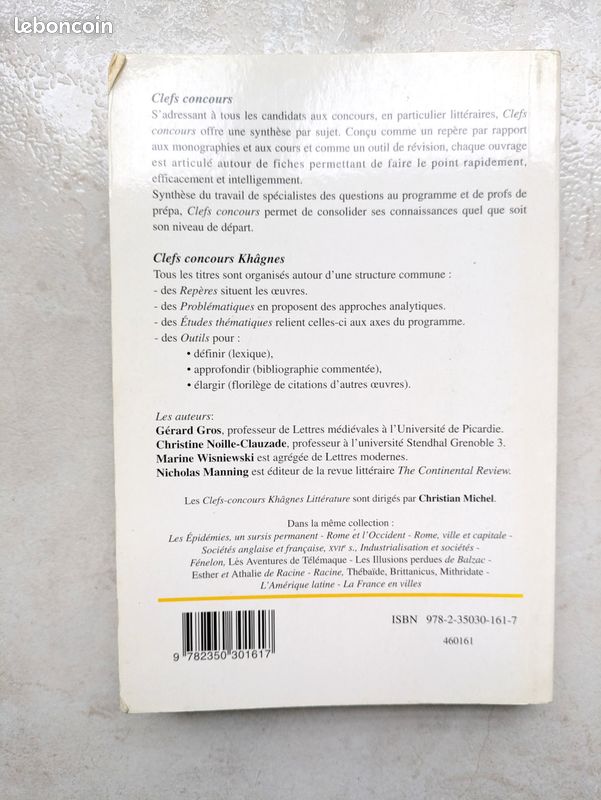 Racine Phèdre Balzac Apollinaire Alcools Villon (image 2)