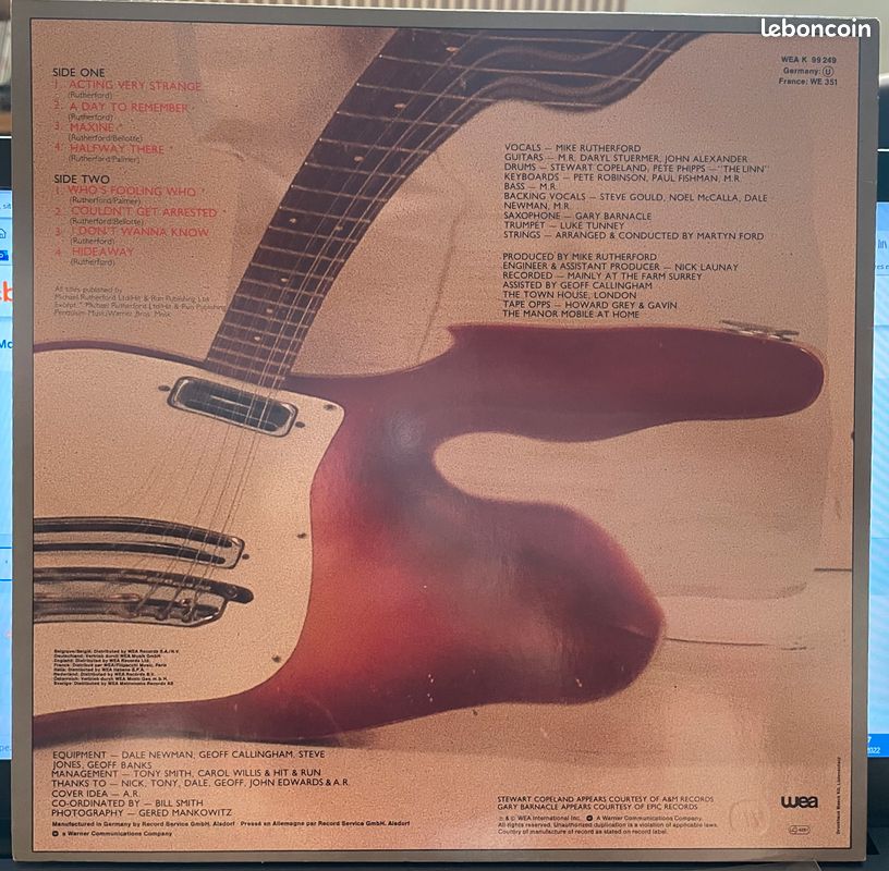 Mike Rutherford – Acting Very Strange (image 2)