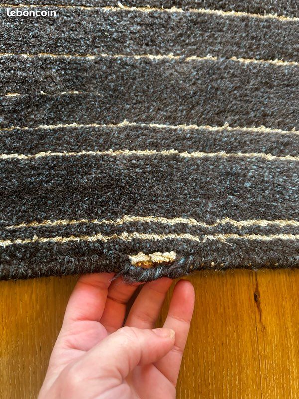 Tapis Habitat laine et soie 170x245 (image 8)