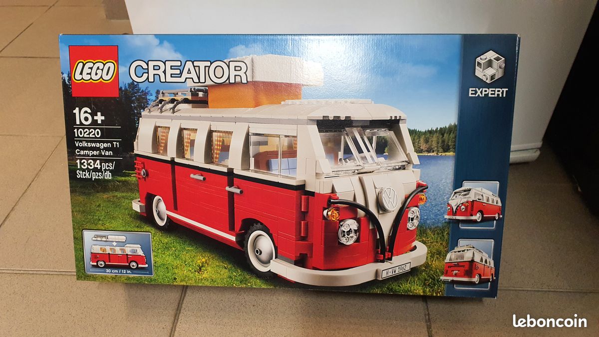 Lego 10220 - Le camping-car Volkswagen T1 (neuf scellé) (image 1)