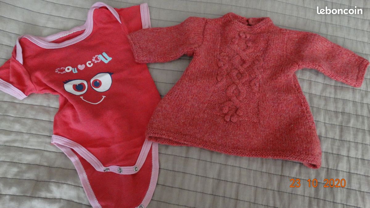 Lot de vêtements fille 1 mois (image 2)