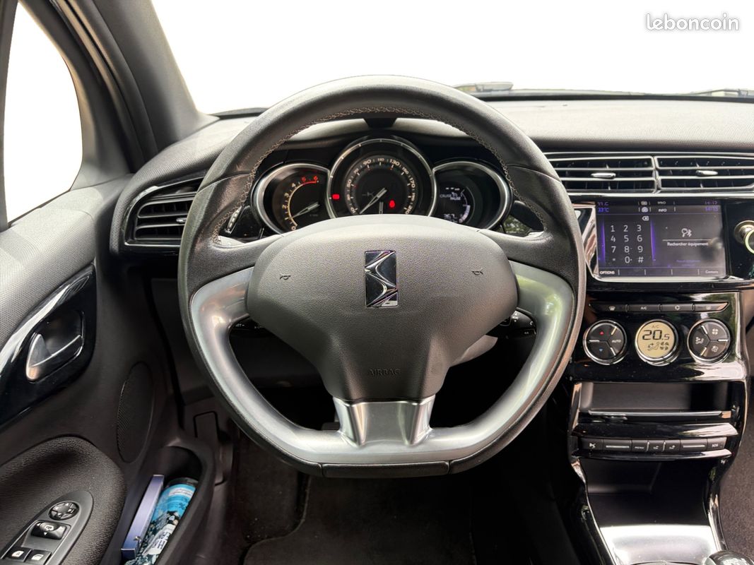 DS DS3 1.6 BLUE HDI SO CHIC 100Ch Garantie 12 mois / CAMERA DE RECUL / RADAR AVANT (image 13)