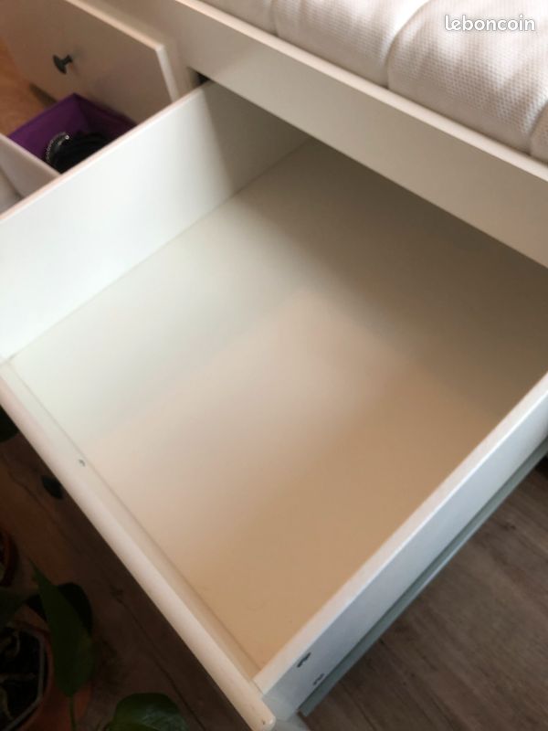 Lit banquette Hemnes IKEA blanc (image 6)
