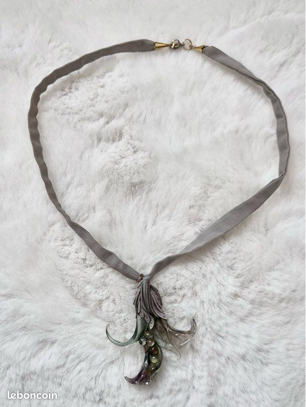 Collier bijoux en verre Création Galdajewery (image 4)