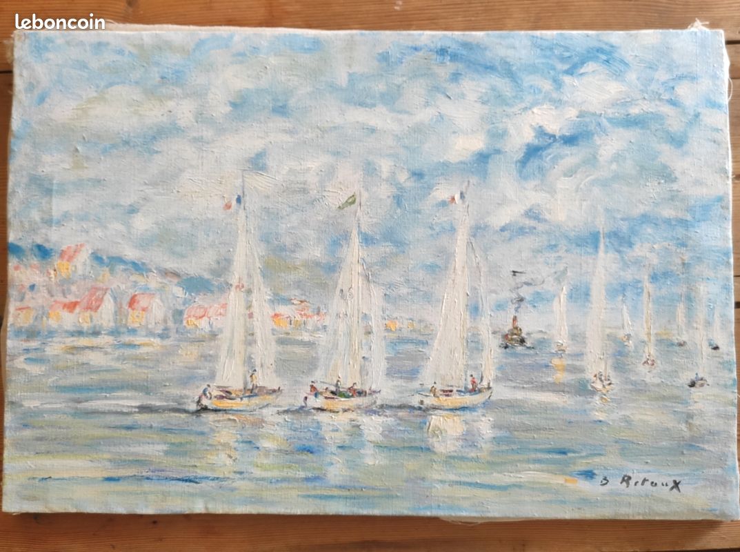 Marine impressionniste. B.Retaux (image 1)