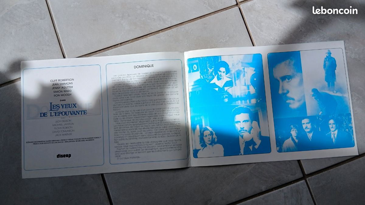 Dossier de presse original cinéma - Les Yeux de l'épouvante (1979) - Cliff Robertson / Horreur Gothique (image 2)