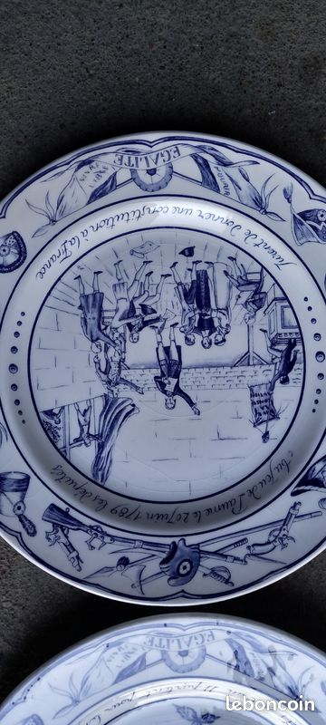Assiettes décoratives histoire de France (image 7)