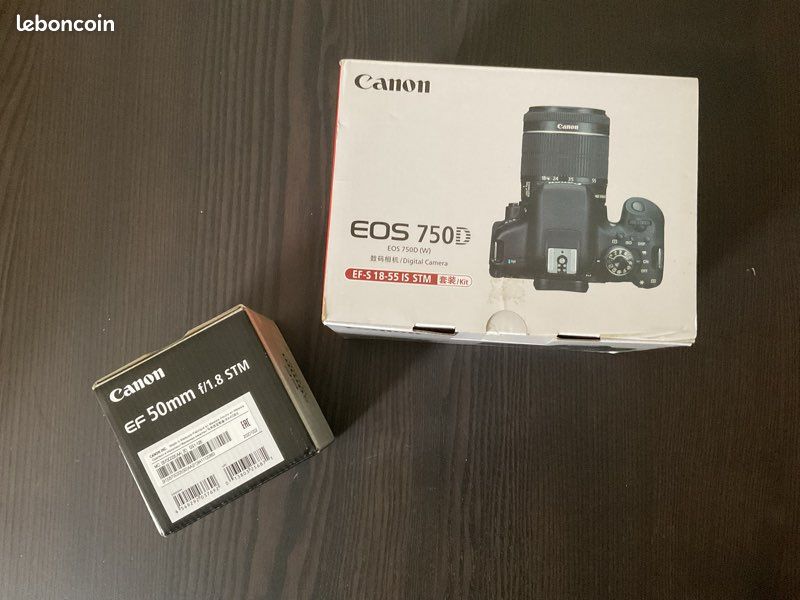 Canon EOS 750D Photo, audio vidéo